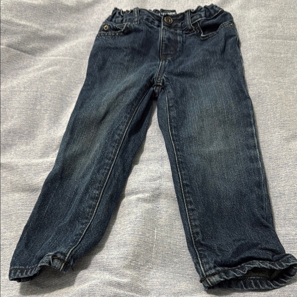 The Children's Place Blue Straight-Leg Jeans